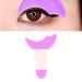 Jiawu Mascara Applicator Protector Eyelash Eyeliner Protector Long Handle Prevents Makeup Residue for Beginners (PURPLE)
