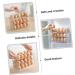 PRETYZOOM Egg Storage Box Egg Holder for Fridge Egg Preservation Holder Fridge Egg Holder Dedicated Egg Box - Buy Online on GoSupps.com