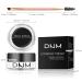 High Pigment Eyebrow Pomade Kit - Water & Stain Resistant with Dual-Ended Brush | Long-Lasting Natural Brow Makeup (11# Black - Buy Online on GoSupps.com