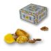 RAREZZE - Sicilian marzipan pastry with ORANGE, in a beautiful gift box (gr.400). RAREZZE: Sicilian delicacies, cannoli, cassate, nougats