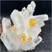 JUKUCKV High-Quality Quartz Crystal Cluster - White & Yellow Spiritual Home Decoration | Perfect for Weddings | International Shipping - Buy Online on GoSupps.com