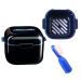 Prosthesis box prosthesis box denture box with filter and finger toothbrush portable container for false teeth braces storage box for storage and the soaking denture