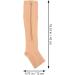 Faruta Knee-High Toe Socks - Support Stockings with Zipper for Walking & Running | Relief for Varicose Veins | Size L/XL Skin Color - Buy Online on GoSupps.com