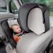Munchkin Baby In-Sight Car Mirror - Extra Large Wide-Angle Reflection for Superior View of Baby, Black - Buy Online on GoSupps.com