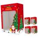 SKISUNO Party Container 5pcs Paper Goodie Bags Paper Candy Bag Containers for Xmas Storage Bags Handheld Party Bag 30x20cm Red