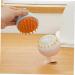 Orfofe Shampoo Massage Brush Set - Daily Scalp Peeling & Compact Accessories | Weather-Resistant Scalp Scrape Device | Travel-Friendly 9.6x8.4x8.1cm - Buy Online on GoSupps.com