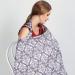 Boerni Large Nursing Cover - Breathable & Soft Breastfeeding Protection (Deep Grey) - Buy Online on GoSupps.com