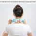 Clicitina Multifunctional Manual L-Shaped Neck Massager Fu561 - Blue One Size | Relaxation & Pain Relief - Buy Online on GoSupps.com