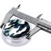 Marine Camouflage Round Pill Box Organizer | 3 Compartment Portable Travel Pill Box for Travelers - International Shipping Available - Buy Online on GoSupps.com