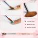 100% Kolinsky Acrylic Nail Brush Size 8 - Cherry Blossom Pink | Wood Handle, Round Oval Shaped Acrylic Powder Brush for Professional Manicure at Home Salon - Buy Online on GoSupps.com