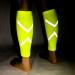 Leg Compression Sleeve - Comfortable Footless Socks for Fitness & Running | Fluorescent Green | Shin Splint Relief - Buy Online on GoSupps.com