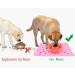 Joytale Non-Slip Silicone Dog & Cat Bowl Pad Waterproof Pink 53x37cm | Pet Feeding Mat - Buy Online on GoSupps.com