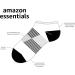 Amazon Essentials Kids' Cushioned Athletic Low Cut Socks - 6 Pairs (Large, Black/White/Grey) - Buy Online on GoSupps.com