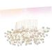 Ipetboom Bridal Hair Comb Bridal Hair Pin Rhinestone Bridal Rhinestone Hair Clips Leaf Flower Hair Comb Pearl Hair Comb Metal Hair Clips Tiara Wedding Bride Hair Accessories - Buy Online on GoSupps.com
