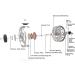 Maximumcatch Eco Series Flying Roller: Large Coil Fly Reel with Aluminum Body - 3/4WT 5/6WT 7/8WT - Silver Black Rainbow - Combo for Bach Trout Fishing - Buy Online on GoSupps.com