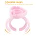 Lash Glue Rings 200PCS - Smart Cups for Lash Extension, Eyelash Heart Rings for Volume Fan, Blossom Fanning Cups - Lash Tech Supplies - Buy Online on GoSupps.com