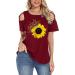 Women's Cold Shoulder O-Neck Blouse - Summer Casual Loose Top - X-Large - Buy Online on GoSupps.com
