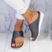 Buy Women's Orthopedic Splint Sandals - Summer Soft Leather Bunion Slippers for Foot Correction - Casual Outdoor Sandals Size 5.5 Gris - Buy Online on GoSupps.com