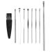 iplusmile Ear Wax Removal 3 Sets Ear Pick Earwax Removal Kit Stainless Steel Ear Cleansing Tool Ear Spoon Reusable Ear Cleaners Medicals Ear Curette Wax Remover with Brush and Box Ear Cleaner