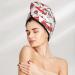 Fire Truck Microfiber Hair Towel - Soft Super Absorbent Wrap for Women's Long Curly & Thick Hair - Coral Velvet Quick Dry Cap - Buy Online on GoSupps.com