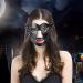 Buy Base-Mask Decoration Maskerade Grown Black Bondage Cat Hall Mask - Black Mouth Protection | One Size | International Shipping Available - Buy Online on GoSupps.com