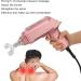 Electrical Spine Massage Device - Body Relaxation & Chiropractic Tool with 6 Interchangeable Heads (Rose Gold) - EU Shipping Available - Buy Online on GoSupps.com