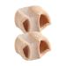 Set of 2 separators 2 loops for valgus suitable for men and women toe protection keeps the toes straight unisex S 3.5 x