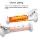 Portable Rechargeable Cordless Curling Iron - USB Cable, Heat Resistant Cover - White - Buy Online on GoSupps.com