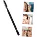 POPETPOP 1PC major Makeup Brush for Eyebrow Eyelash brush Eyebrow Brush for Women eyebrow brush Professional Eyebrow Brush Bamboo Eye shadow brush Wooden mascara M Black - Buy Online on GoSupps.com