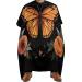 Butterfly Moon Flower Boho Aesthetic Mandala Professional Barber Cape Polyester Hair Cutting Salon Cape Water Stain Resistant Apron Cutting Hair Beard Hairdressing Cape Anti-Static Haircut 56.7 66.9 I
