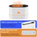 McBazel 200ml Aroma Diffuser with Flames Effect | 3-in-1 Humidifier & Essential Oil Diffuser | Waterless Auto Shut-Off - White - Buy Online on GoSupps.com