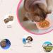 3 Pcs Cat Feeding Bowls Anti Slip Multipurpose Cat Food Bowls Plastic & Cute Pet Bowl Cat Dish for Wet Food and Water Cat Bowls for Indoor Cats Kittens Puppies (Three color A cat's paw) Three color A cat's paw - Buy Online on GoSupps.com