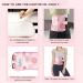 HISPROUT Liver Detox Oil Pack - Adjustable Velcro Skin-Friendly Bamboo Cotton Waterproof Design (Pink Roses) - Buy Online on GoSupps.com
