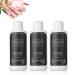 No Stimulation Nail Art Extension Solution Glue - 3pcs Professional Lightweight Thinning Solution for Easy Application - Buy Online on GoSupps.com