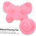 Angoily 1pc Silicone Scrub Pad Beauty Tool Cleaning Accessories Makeup Cleaning Mat Makeup Brush Scrubber Beauty Brush Cleaning Instrument Cosmetic Pink Cleaning Brush Silica Gel - Buy Online on GoSupps.com