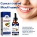 Puissante huile de noix de coco et menthe poivr e biologique bain de bouche l'huile de noix de coco bain de bouche l'huile fra che de noix de coco pure et biologique tire les dents (2) - Buy Online on GoSupps.com
