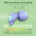 Kids Ear Plugs (5-12 yrs) -Reusable Earplugs for Focus Travel Concerts Socializing Sports Events Sleep Noise Sensitivity 8 Ear Tips in XS/S/M/L -26dB Noise Reduction Children Small Plugs PLGN Purple+green - Buy Online on GoSupps.com