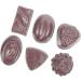 SAFIGLE 12 Pcs Simulation Chocolate Biscuit Pvc Sample 3d - Buy Online on GoSupps.com