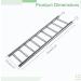 Gekmor 2 Pack Parrot Ladders - 9 Steps Stainless Steel Rustproof Non-Slip Perfect Bird Cage Accessories for Nymphensittich Cacadu & Love Birds - Buy Online on GoSupps.com