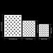 American Flag 50 Star Stencil Template 6 Pack - Reusable for Painting on Wood, Fabric, Paper, Glass - DIY Crafts and Art Projects - Buy Online on GoSupps.com