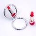 Beem Jun Rose Red Mermaid Compact Mirror - Mini Pocket Vanity Mirror with Sanding Glitter - Travel Friendly - Buy Online on GoSupps.com