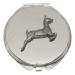 White Tailed Deer Compact Mirror Handbag Gift With Free Engraving 394