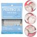 100 Pcs 2-in-1 Portable Dental Floss Picks - Disposable Interdental Sticks for Effective Tooth Cleaning - Ideal for Travel, Home, Office & Restaurants - Original Flavor - Buy Online on GoSupps.com