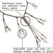 PSKOOK Duck Call Lanyard - 12 Adjustable Loops Paracord Hunting Necklace for Goose Calls - Outdoor Predator Gear in Khaki - Buy Online on GoSupps.com