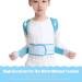 Back Posture Corrector Brace Back Shoulder Support Belt Posture Correction Belt for Belt Health Care Type a Pink XL - Buy Online on GoSupps.com