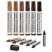 Furniture Repair Kit Wood Markers - 13 - Markers and Wax Sticks with Sharpener Kit for Scratches Wood Floors