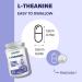 L-Theanine 250mg 180 Vcaps - BONUS SIZE - 180 Servings - HIGH POTENCY - Promotes Relaxation - Vegan - Made in Canada - Buy Online on GoSupps.com