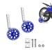 Bicycle Training Wheels Auxiliary LED Flash Balance Training Wheels with Mounted Kit for 12-20 inch Kids Bike(Blue - 1 Pair)
