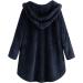 Shop Hanxiulin Women's Fleece Plush Jacket - Warm Zippered Wool Coat with Hood | Long-Sleeved Lightweight Winter Fleece - Buy Online on GoSupps.com