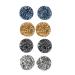 LIHWKD Magnetology Germanium Earrings Non-Penetrating Magnetic Therapy EarringsCrystal Magnetic Therapy Earrings (4pcs)